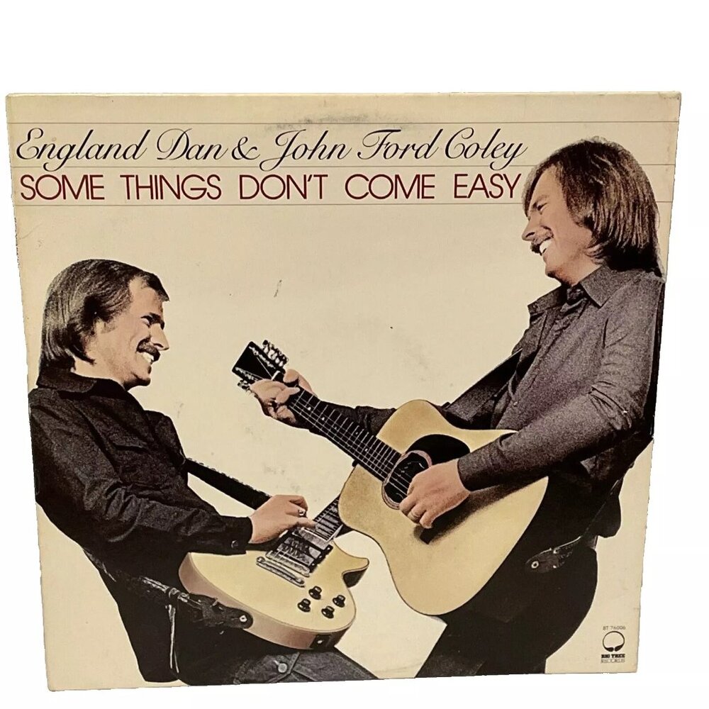 England Dan & John Ford Coley Some Things Don't Come Easy (Vinyl, 1978) VG+